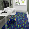 Alien Green UFO Pattern Area Rugs-JTAMIGO.COM