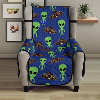 Alien Green UFO Pattern Chair Protector-JTAMIGO.COM