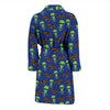 Alien Green UFO Pattern Men Bath Robe-JTAMIGO.COM