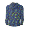 Alien Green UFO Pattern Men Windbreaker Jacket-JTAMIGO.COM