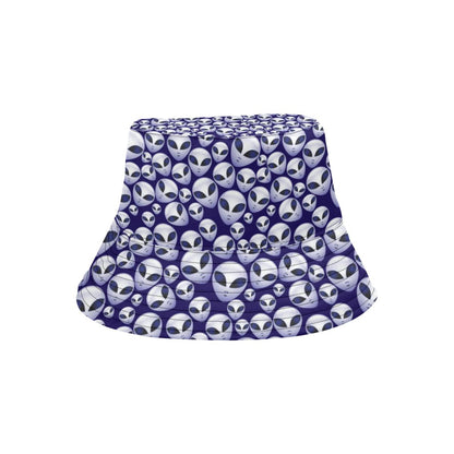 Alien Head Extraterrestrial Unisex Bucket Hat
