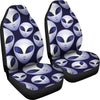 Alien Head Extraterrestrial Universal Fit Car Seat Covers