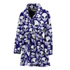 Alien Head Extraterrestrial Women Bath Robe-JTAMIGO.COM