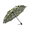 Alien UFO Pattern Automatic Foldable Umbrella
