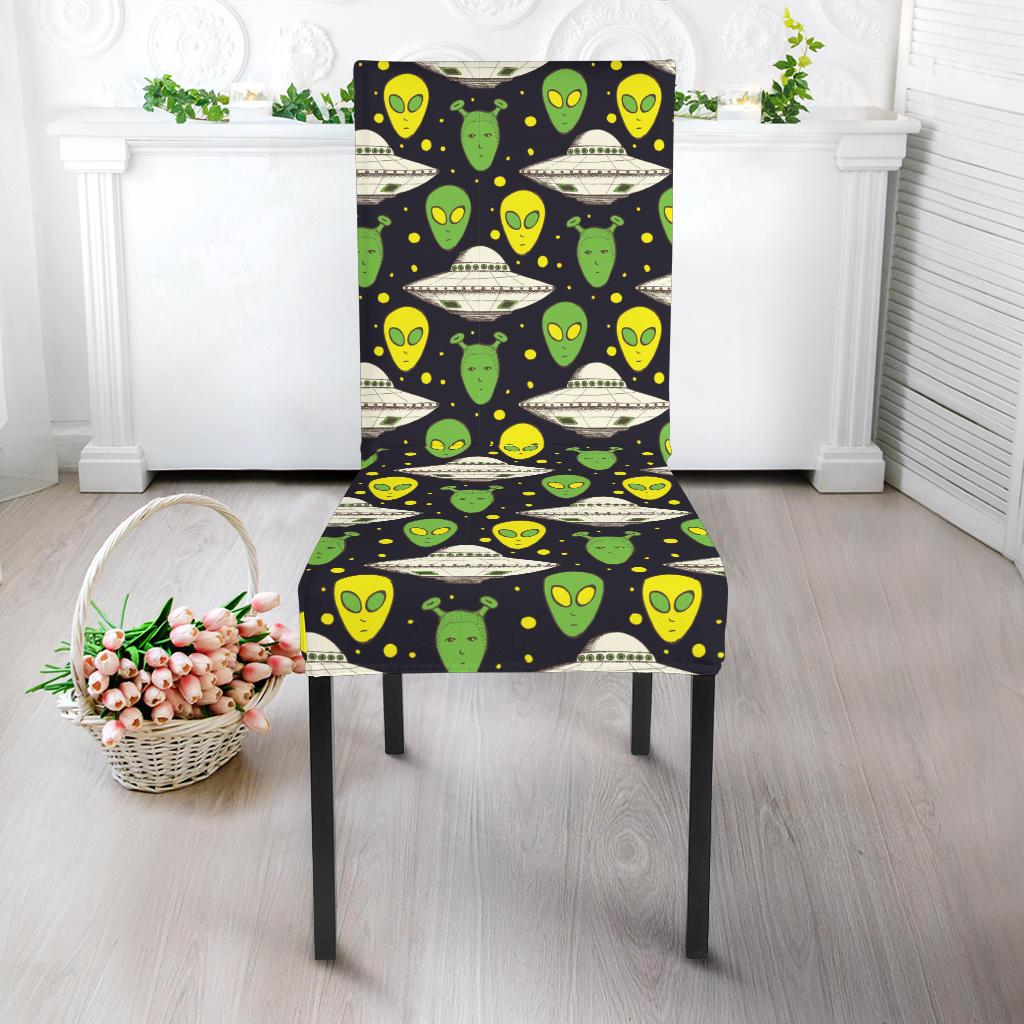 Alien UFO Pattern Dinning Chair Slipper-JTAMIGO.COM