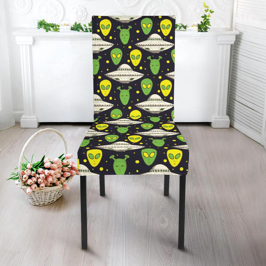 Alien UFO Pattern Dinning Chair Slipper-JTAMIGO.COM