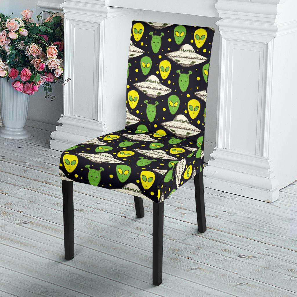 Alien UFO Pattern Dinning Chair Slipper-JTAMIGO.COM
