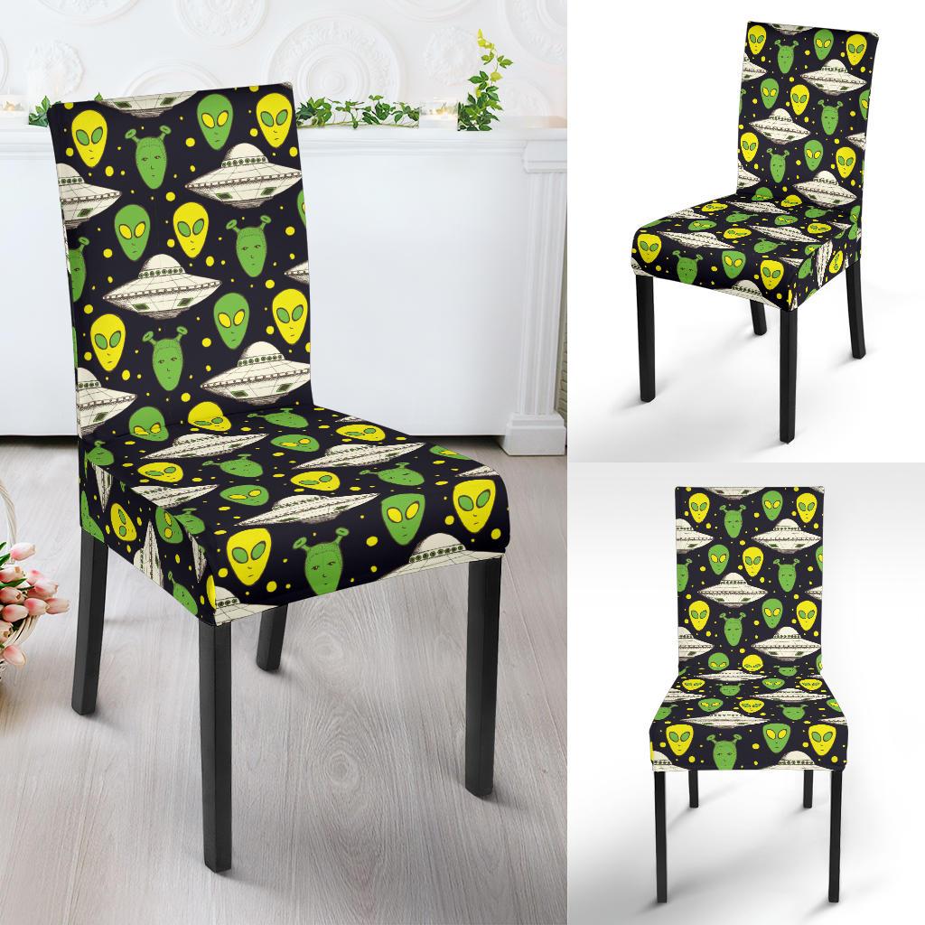 Alien UFO Pattern Dinning Chair Slipper-JTAMIGO.COM