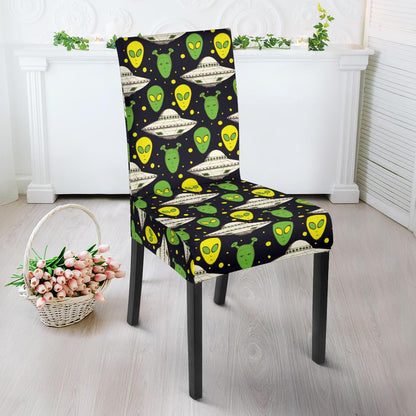 Alien UFO Pattern Dinning Chair Slipper-JTAMIGO.COM