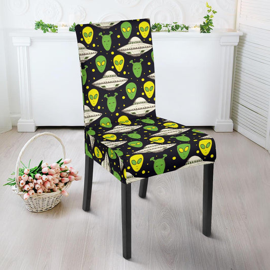 Alien UFO Pattern Dinning Chair Slipper-JTAMIGO.COM