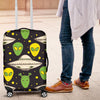 Alien UFO Pattern Luggage Cover Protector