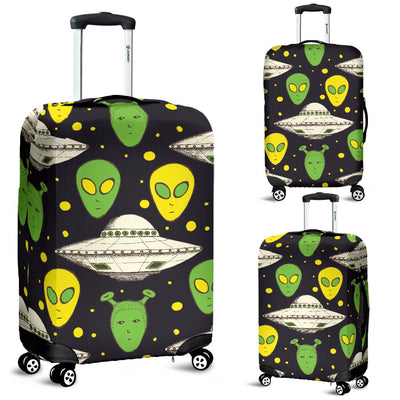 Alien UFO Pattern Luggage Cover Protector