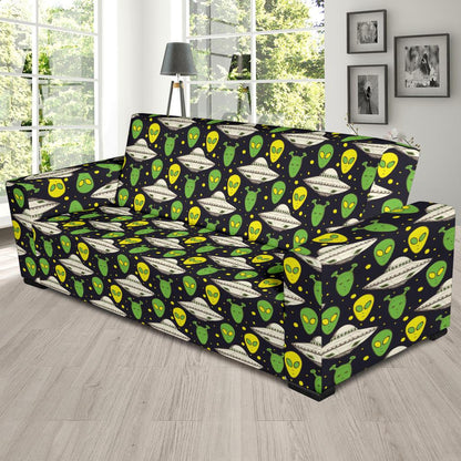 Alien UFO Pattern Sofa Slipcover-JTAMIGO.COM