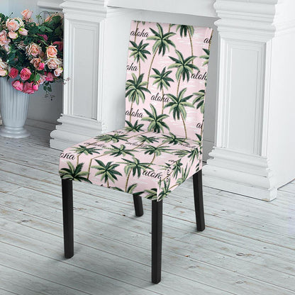 Aloha Beach Pattern Design Themed Print Dinning Chair Slipper-JTAMIGO.COM