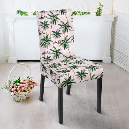 Aloha Beach Pattern Design Themed Print Dinning Chair Slipper-JTAMIGO.COM