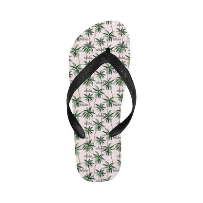 Aloha Beach Pattern Design Themed Print Flip Flops-JTAMIGO.COM