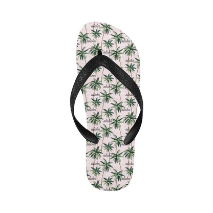 Aloha Beach Pattern Design Themed Print Flip Flops-JTAMIGO.COM