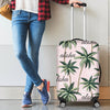 Aloha Beach Pattern Design Themed Print Luggage Cover Protector