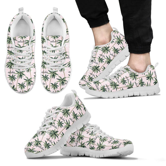 Aloha Beach Pattern Design Themed Print Men Sneakers Shoes