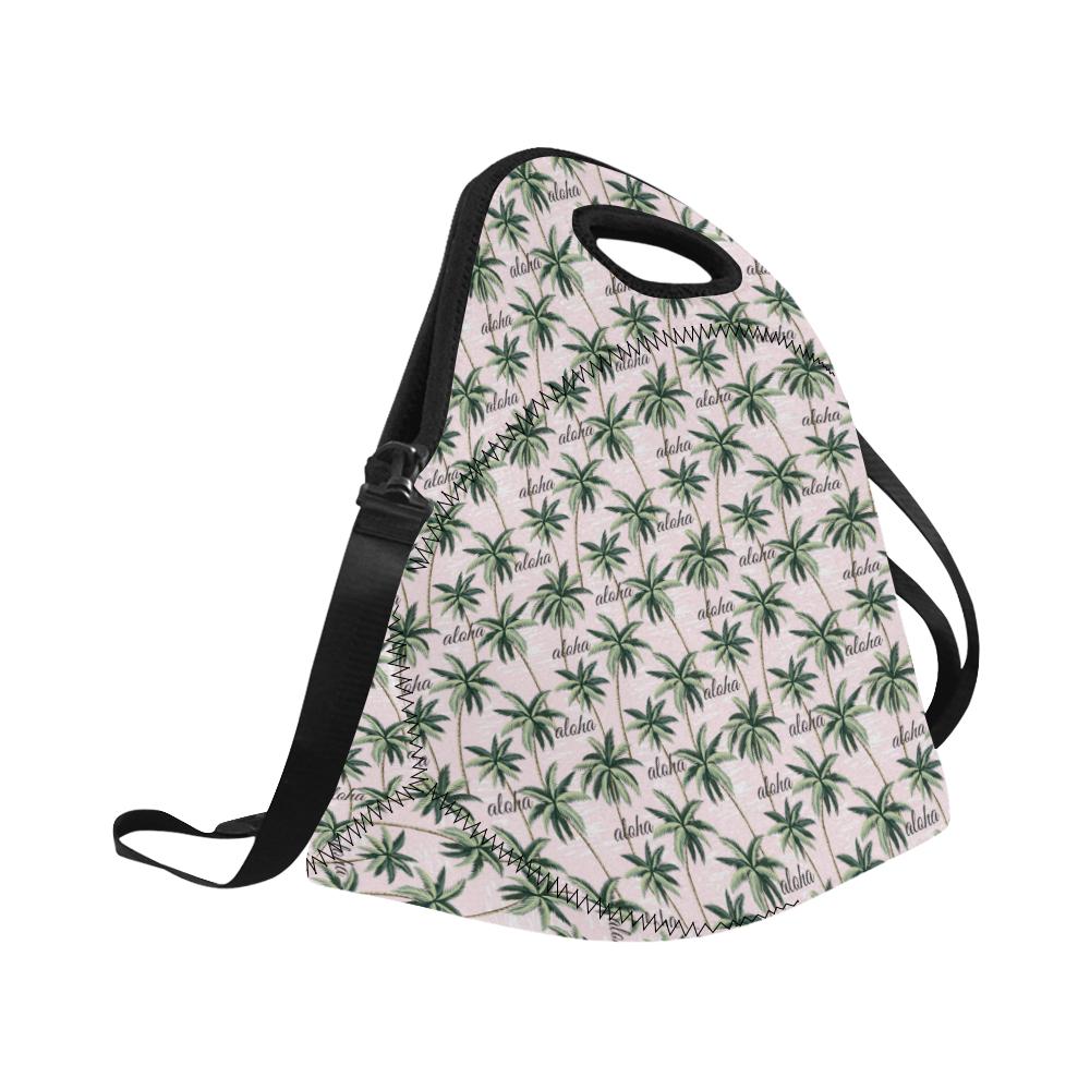Aloha Beach Pattern Design Themed Print Neoprene Lunch Bag (Model 1669)(Large)-JTAMIGO.COM