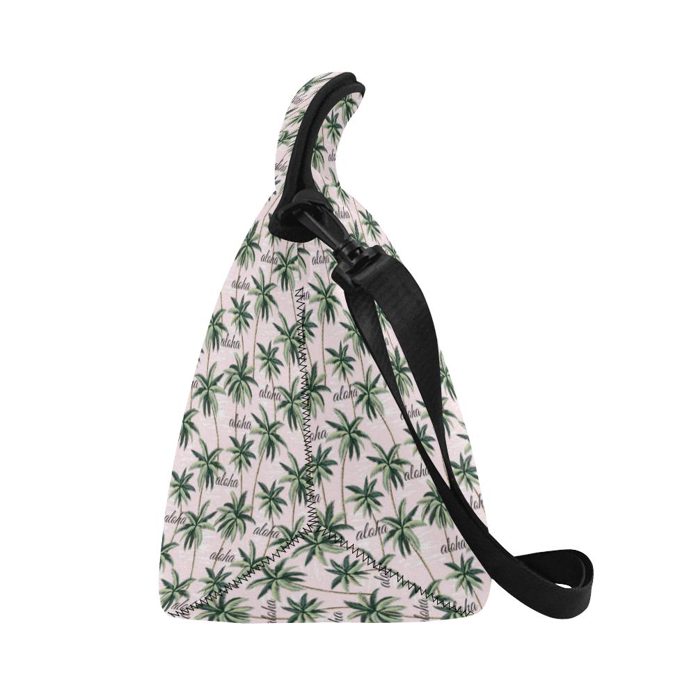 Aloha Beach Pattern Design Themed Print Neoprene Lunch Bag (Model 1669)(Large)-JTAMIGO.COM