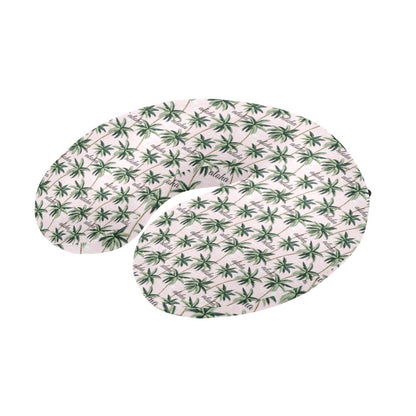 Aloha Beach Pattern Design Themed Print U-Shaped Travel Neck Pillow-JTAMIGO.COM