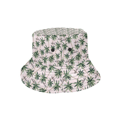 Aloha Beach Pattern Design Themed Print Unisex Bucket Hat