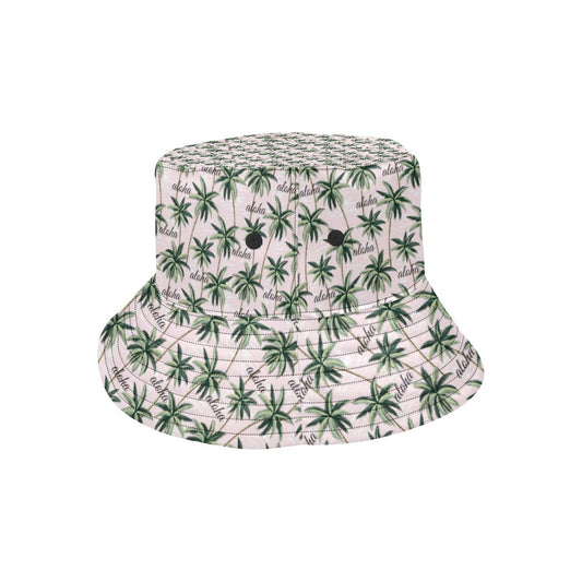 Aloha Beach Pattern Design Themed Print Unisex Bucket Hat
