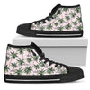 Aloha Beach Pattern Design Themed Print Women High Top Shoes