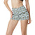 Aloha Hawaii island Design Themed Print High Waisted Spandex Shorts-JTAMIGO.COM