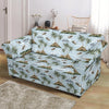 Aloha Hawaii island Design Themed Print Loveseat Slipcover-JTAMIGO.COM