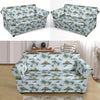 Aloha Hawaii island Design Themed Print Loveseat Slipcover-JTAMIGO.COM