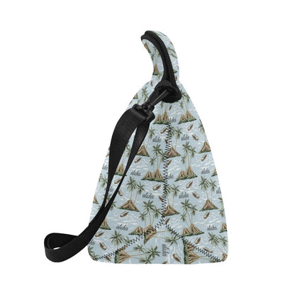 Aloha Hawaii island Design Themed Print Neoprene Lunch Bag (Model 1669)(Large)-JTAMIGO.COM