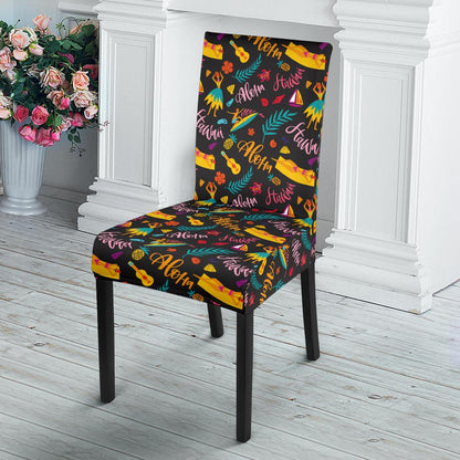 Aloha Hawaii Summer Design Themed Print Dinning Chair Slipper-JTAMIGO.COM