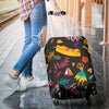 Aloha Hawaii Summer Design Themed Print Luggage Cover Protector