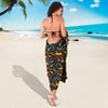 Aloha Hawaii Summer Design Themed Print Sarong Pareo Wrap