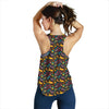 Aloha Hawaii Summer Design Themed Print Women Racerback Tank Top