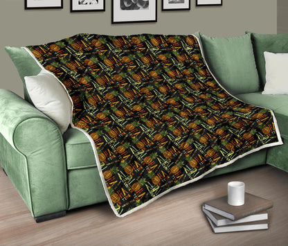 Aloha Hawaii Time Design Themed Print Premium Quilt-JTAMIGO.COM