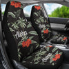 Aloha Palm Tree Design Themed Print Universal Fit Car Seat Covers