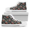 Aloha Palm Tree Design Themed Print Women High Top Shoes