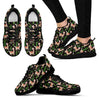 Alpaca Cactus Design Themed Print Women Sneakers Shoes