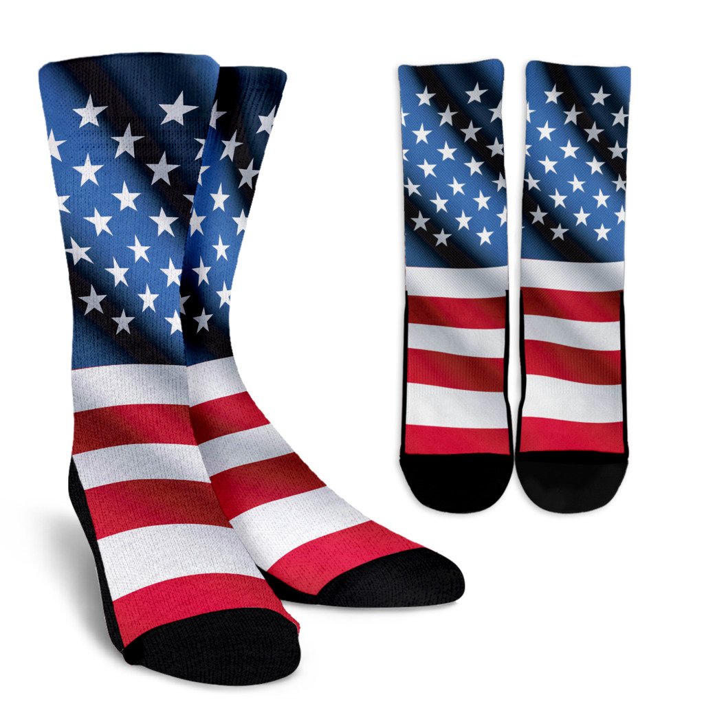 American flag Classic Crew Socks