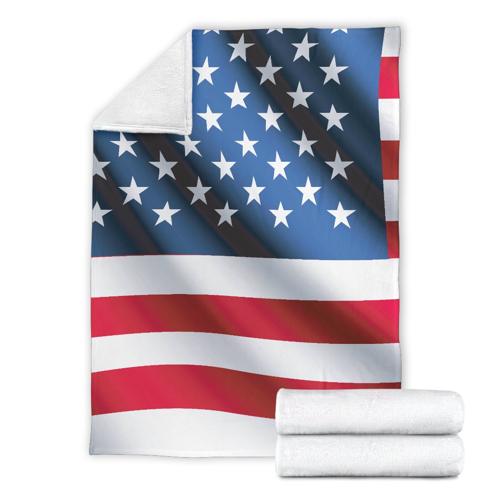 American Flag Classic Fleece Blanket