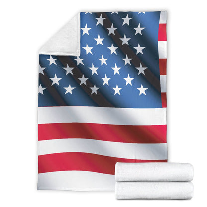American Flag Classic Fleece Blanket