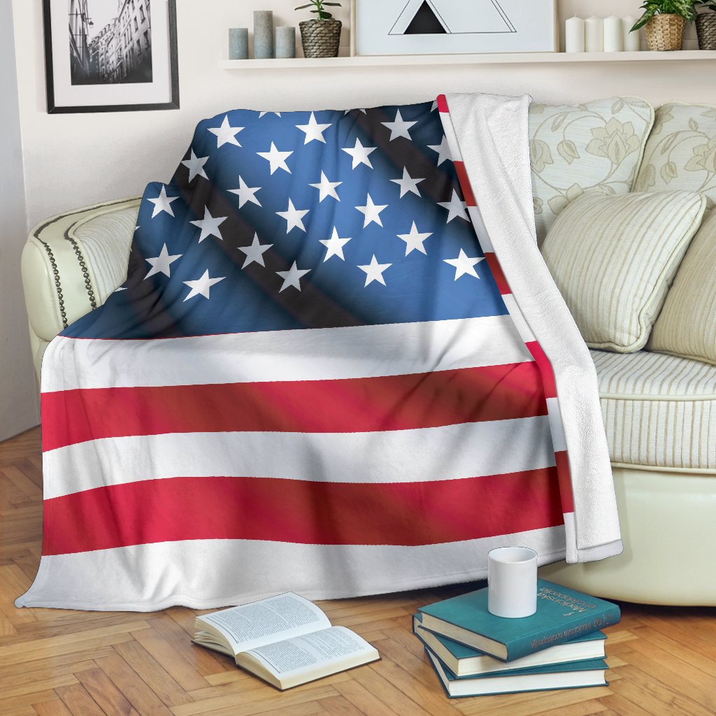 American Flag Classic Fleece Blanket