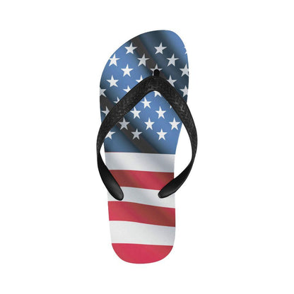 American flag Classic Flip Flops-JTAMIGO.COM