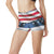 American flag Classic High Waisted Spandex Shorts-JTAMIGO.COM