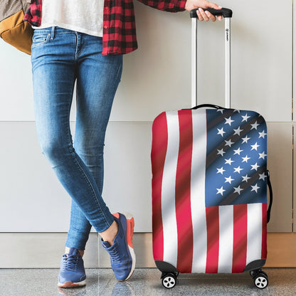 American Flag Classic Luggage Cover Protector