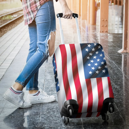 American Flag Classic Luggage Cover Protector