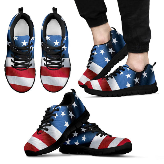 American flag Classic Men Sneakers Shoes